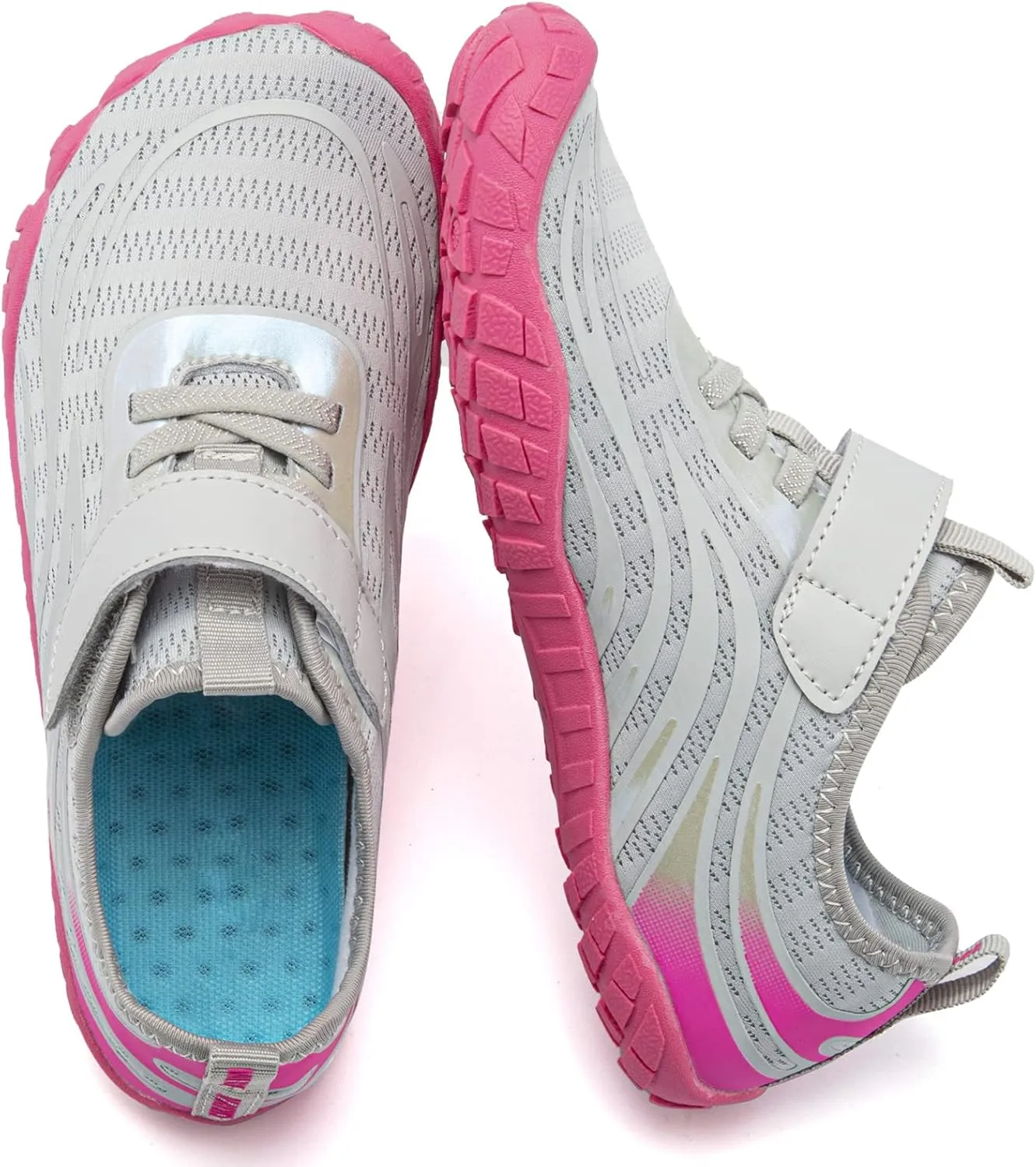 Boys & Girls Water Shoes Lightweight Comfort Sole Easy Walking Athletic Slip on Aqua Sock(Toddler/Little Kid/Big Kid)