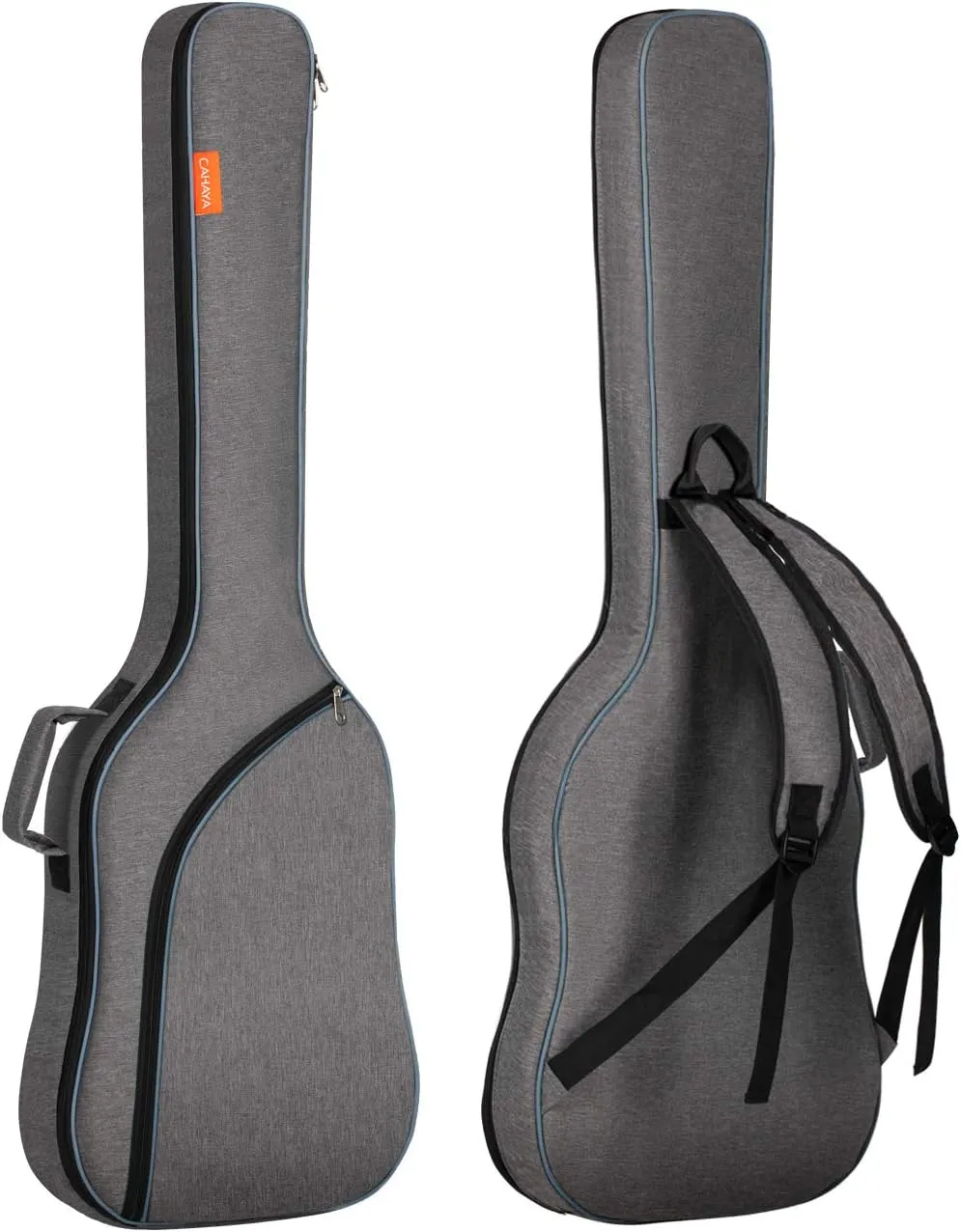 CAHAYA Electric Bass Guitar Bag Gig Bag Backpack Padded Soft Case 0.3 inch Padding Lightweight