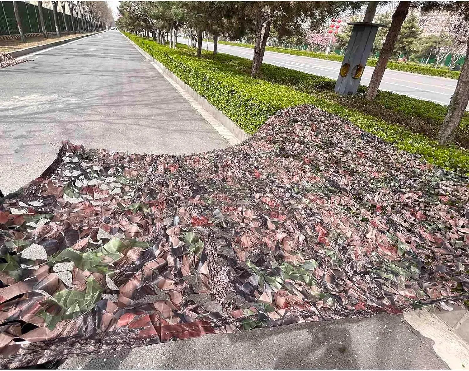 Camo Netting 2x2m 2x3m 3x4m 4x5m 4x6m 5x8m, Outdoor Camouflage Shade Net, Military Hunting Camouflage Netting Sunblock,cp-1.5x8m/4.9 * 26.2ft