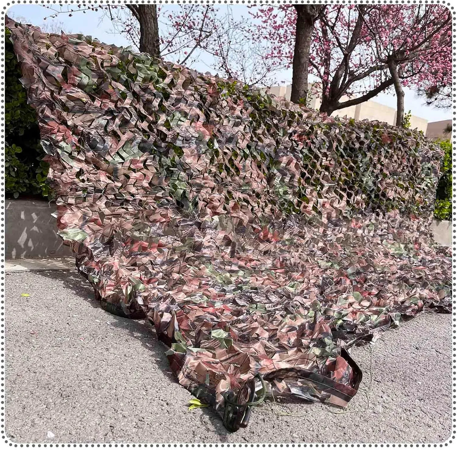 Camo Netting 2x2m 2x3m 3x4m 4x5m 4x6m 5x8m, Outdoor Camouflage Shade Net, Military Hunting Camouflage Netting Sunblock,cp-1.5x8m/4.9 * 26.2ft