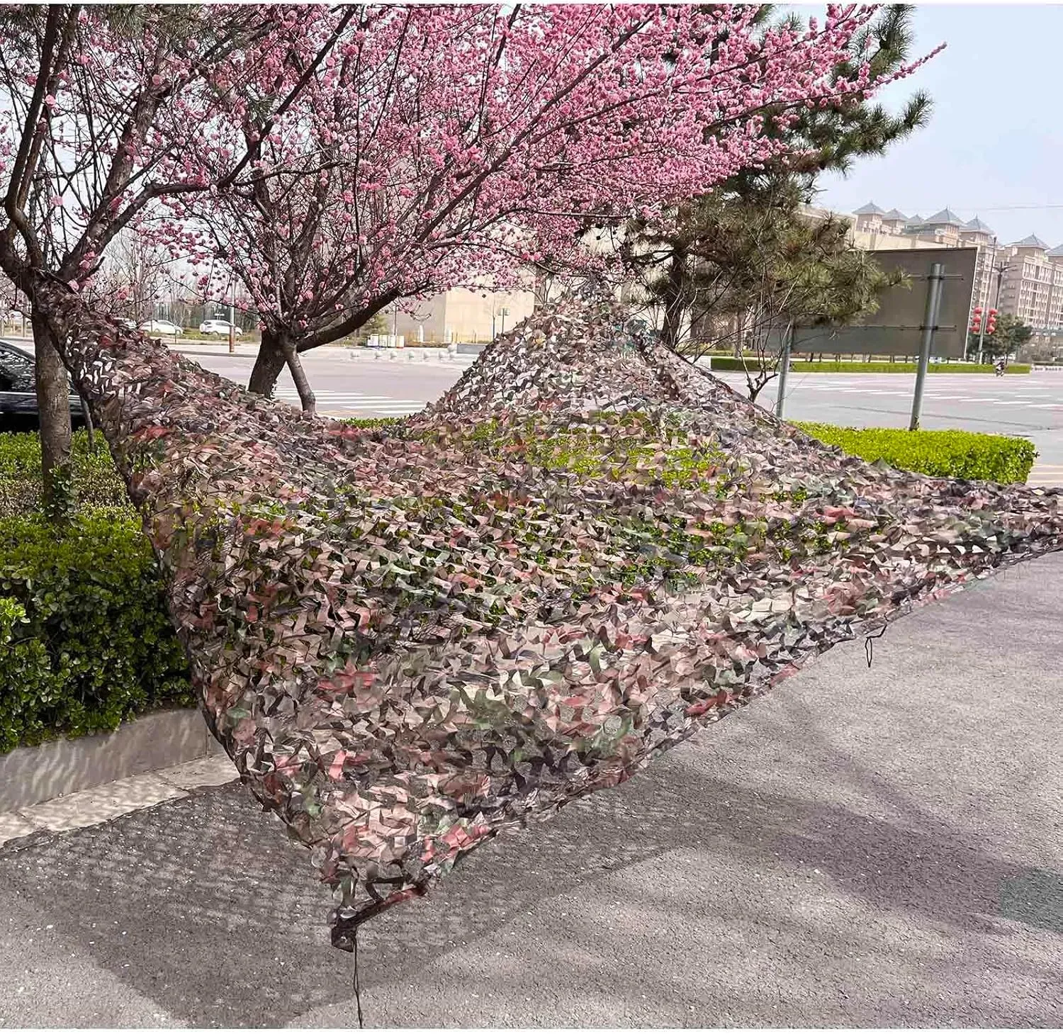 Camo Netting 2x2m 2x3m 3x4m 4x5m 4x6m 5x8m, Outdoor Camouflage Shade Net, Military Hunting Camouflage Netting Sunblock,cp-1.5x8m/4.9 * 26.2ft