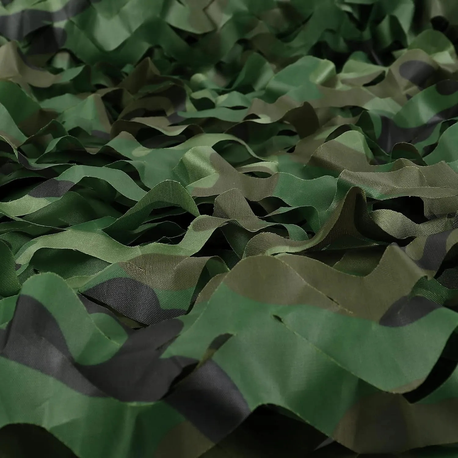 Camo Netting, Bulk Roll Camouflage Netting Woodland, Military Hunting Free Cutting for Hunting Blind Sunshade Shooting Theme Party Decoration