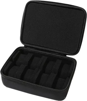 Carry Case Watch Storage Box 8 Slots with Handle Lightweight Portable Watch Storage Bag Watch Organizer Case for Wristwatches