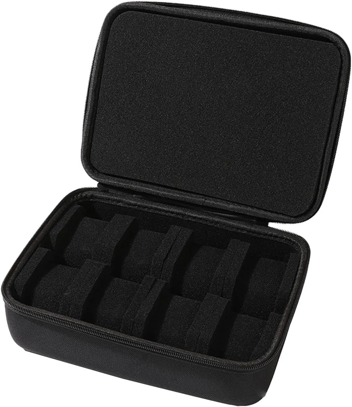 Carry Case Watch Storage Box 8 Slots with Handle Lightweight Portable Watch Storage Bag Watch Organizer Case for Wristwatches