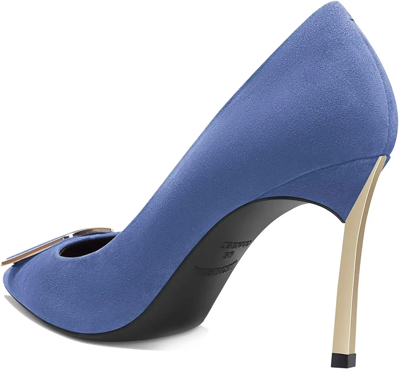 Castamere Women Stiletto High Heel Close Pointed Toe Pumps Slip-on Party Office Dress Cute Classic Shoes 3.3 Inches Heels