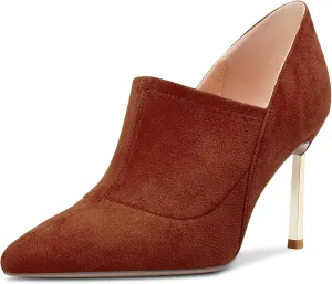 Castamere Women Stiletto High Heel Pointed Toe Slip-on Pumps Wedding Office 3.3 Inches Heels