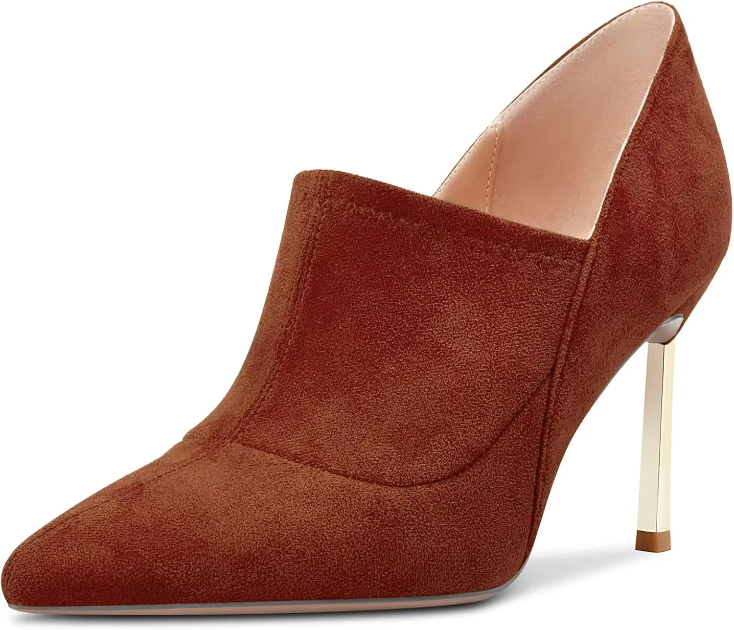 Castamere Women Stiletto High Heel Pointed Toe Slip-on Pumps Wedding Office 3.3 Inches Heels