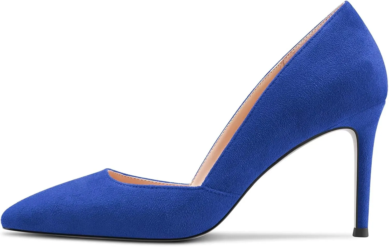 Castamere Women Stiletto High Heel Square Toe Slip-on Pumps Wedding Dress Classic 3.3 Inches Heels