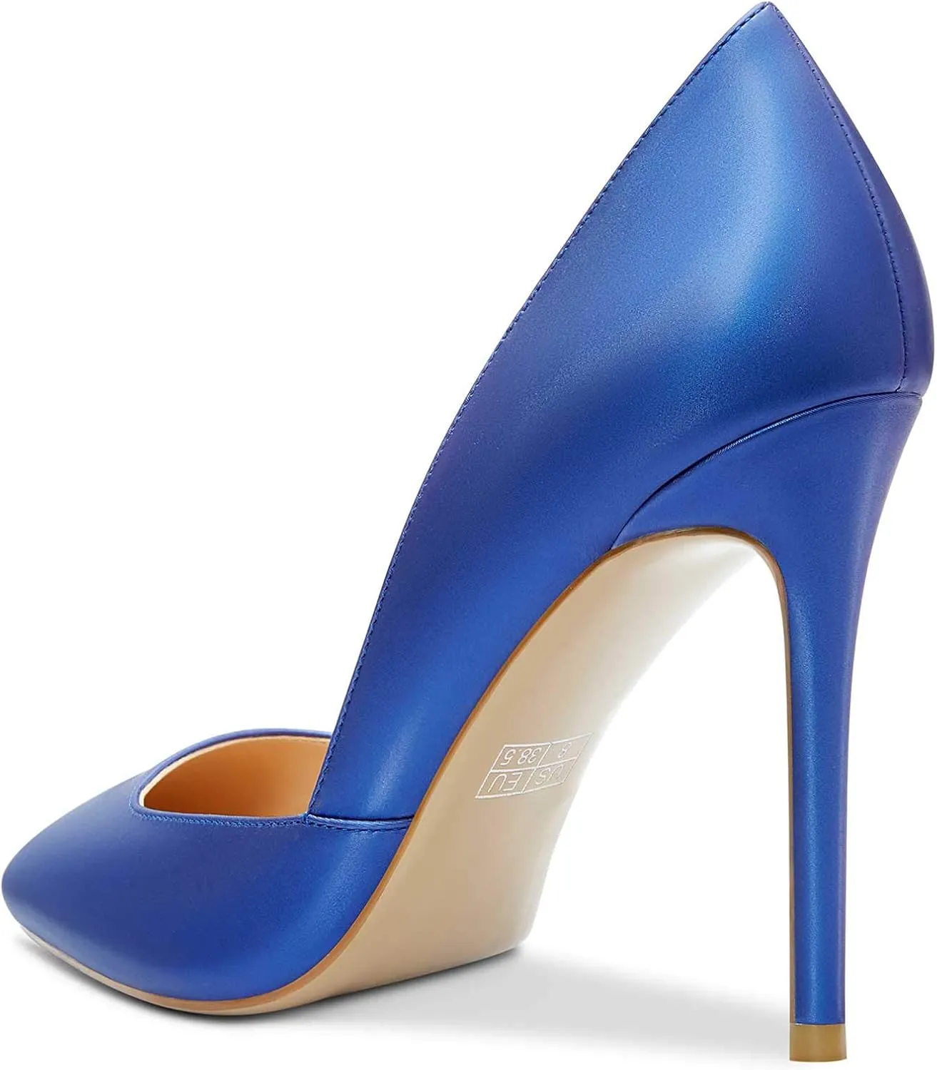 Castamere Womens D'Orsay Slip On High Heels Pumps Elegant Pointy Toe Stilettos 10CM Heel Shoes