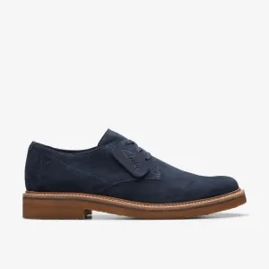 Clarks Men's Clarkdale Derby Navy Suede