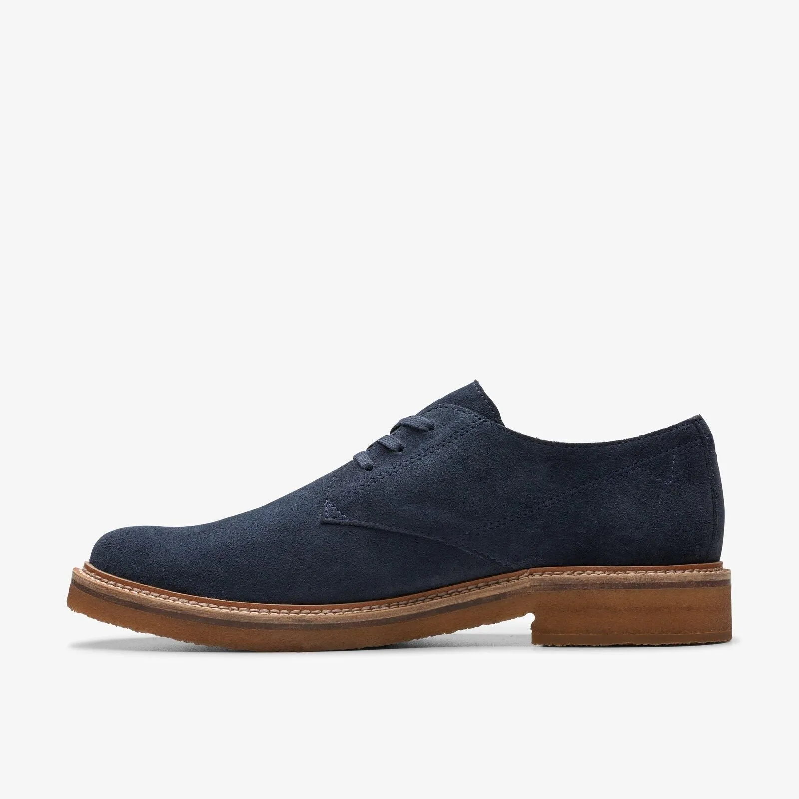 Clarks Men's Clarkdale Derby Navy Suede
