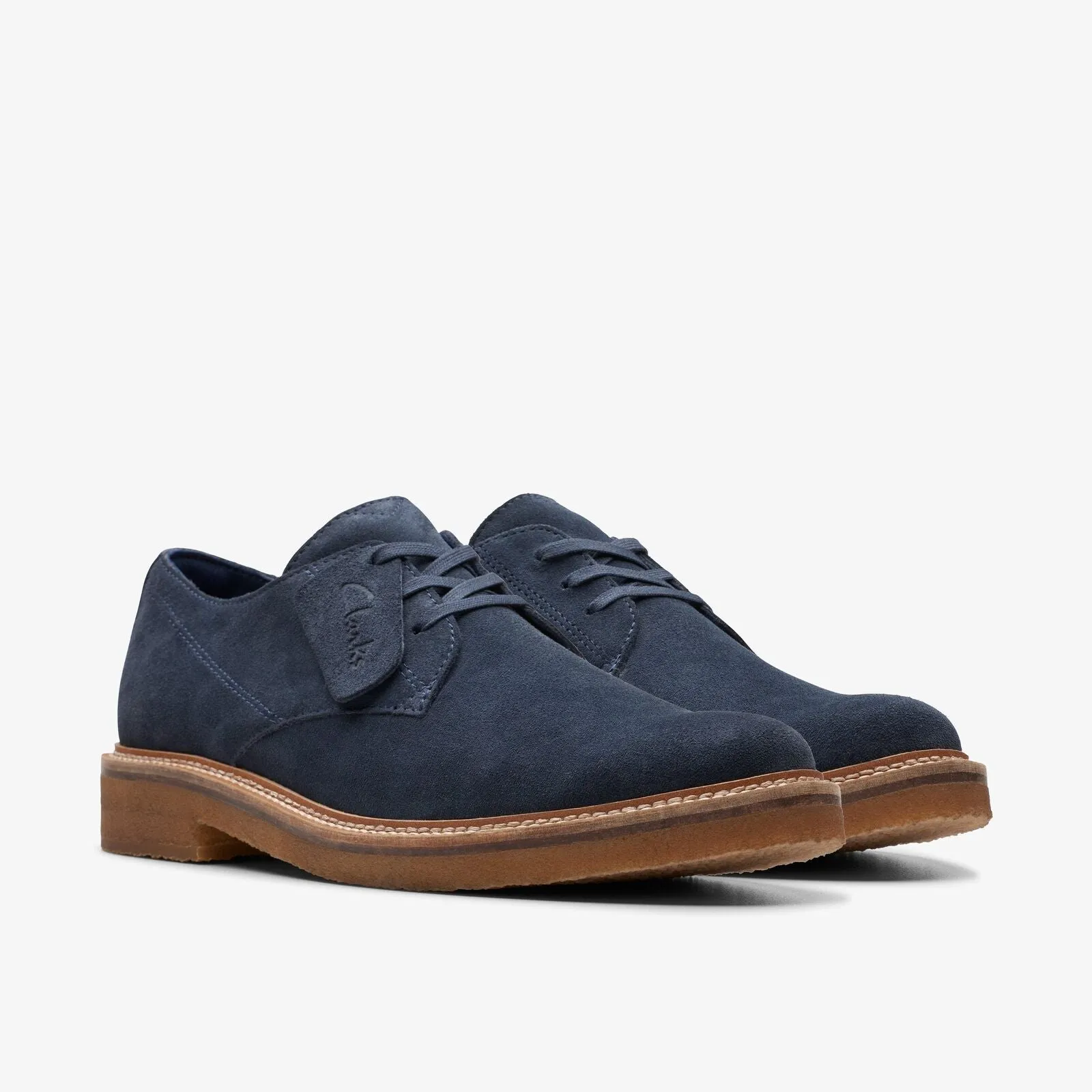 Clarks Men's Clarkdale Derby Navy Suede