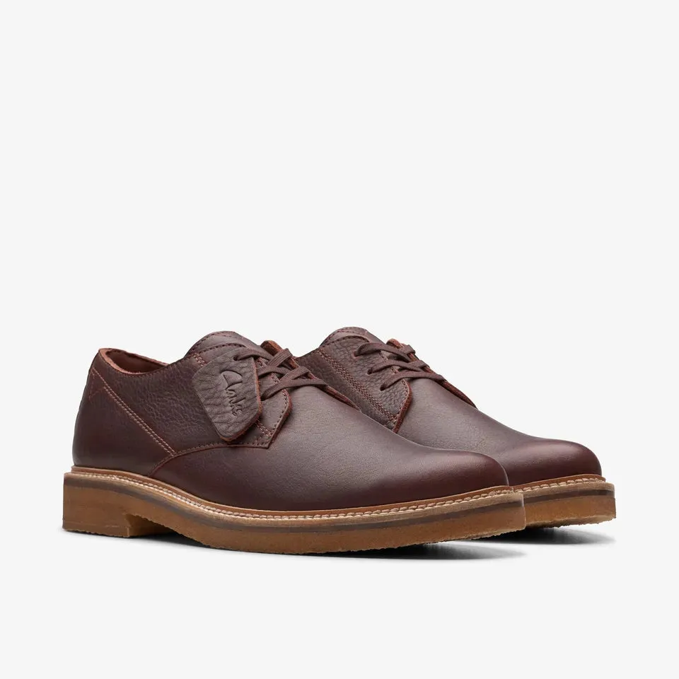 Clarks Men's ClarkdaleDerby British Tan Leather