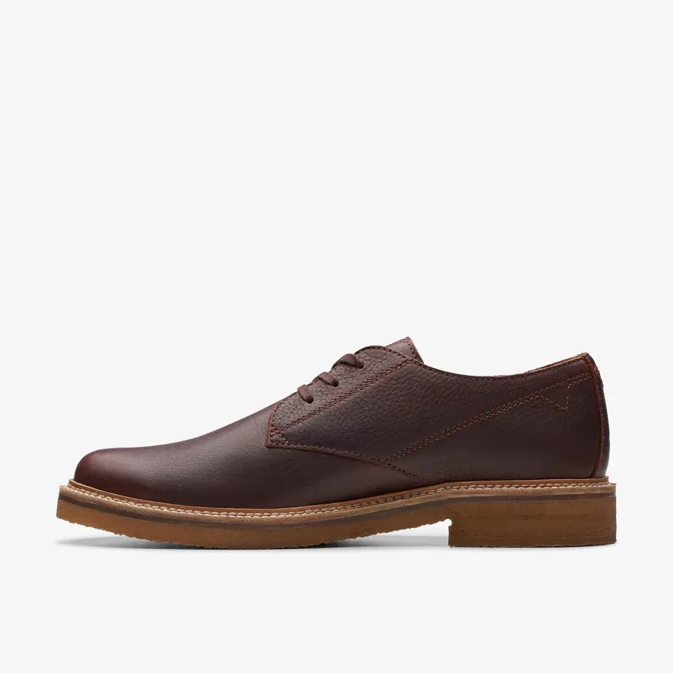 Clarks Men's ClarkdaleDerby British Tan Leather