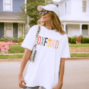 Color Blocked Oxford Water Tower T-shirt