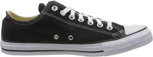Converse Unisex Chuck Taylor All Star Low Top Sneaker Black Monochrome 12.5 Women/10.5 Men