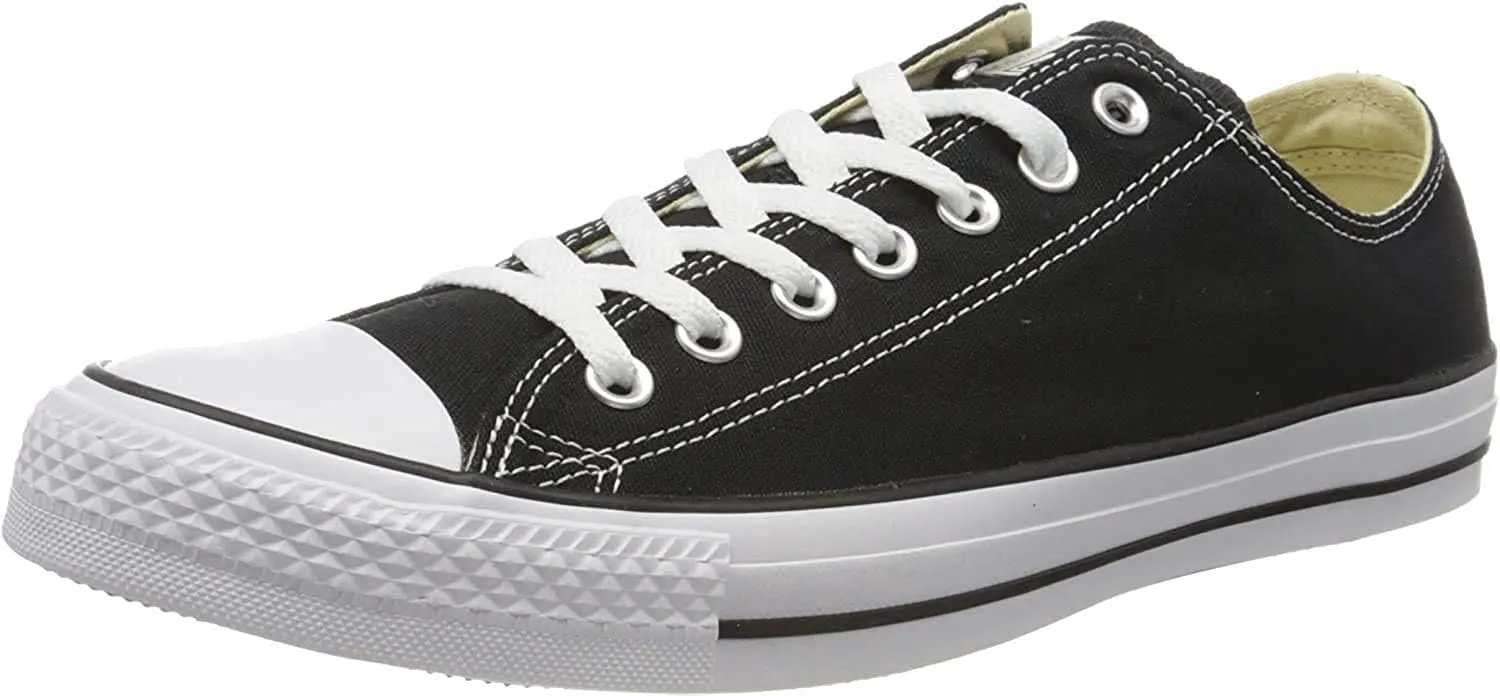 Converse Unisex Chuck Taylor All Star Ox Low Top (Black/White) Sneakers - 12 D(M) US