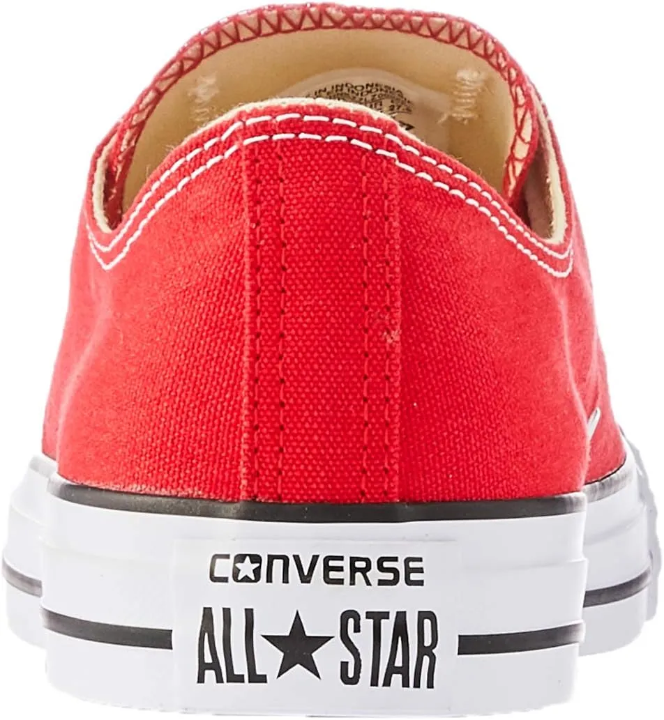 Converse Unisex Chuck Taylor All Star Ox Low Top Classic Red Sneaker