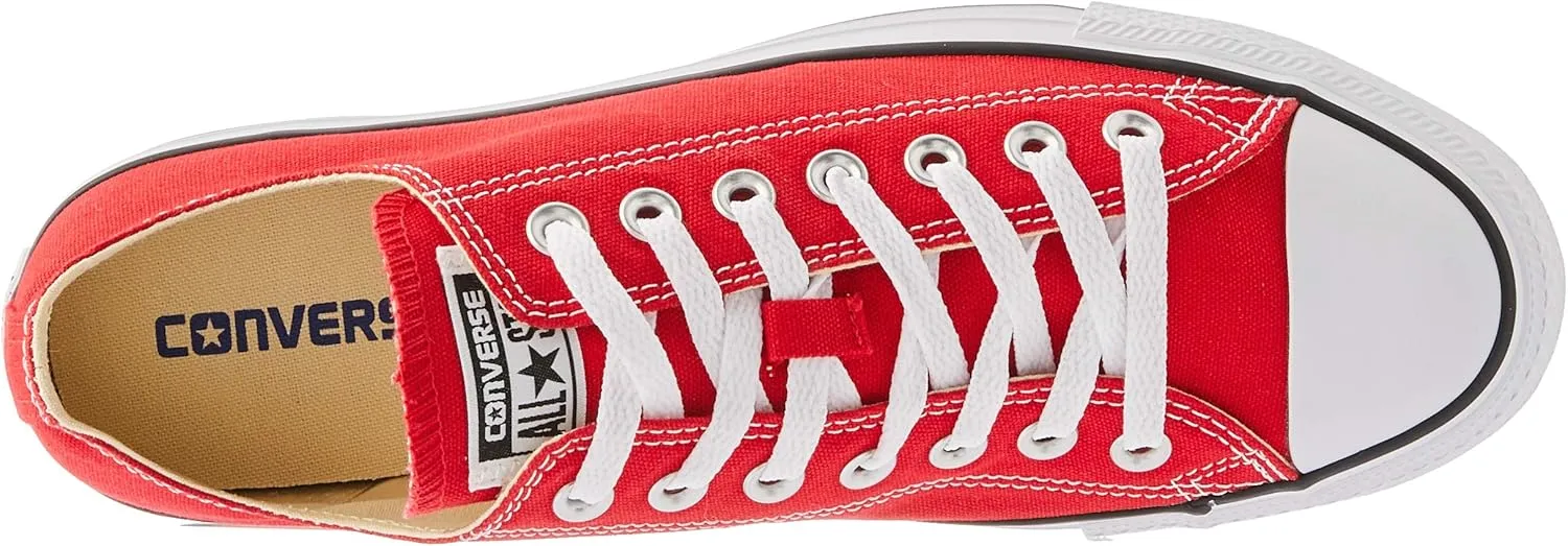 Converse Unisex Chuck Taylor All Star Ox Low Top Classic Red Sneaker