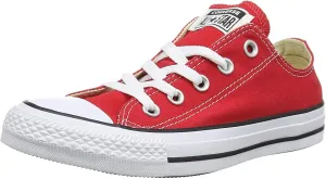 Converse Womens All Star Ii Ox Low Top Lace Up Fashion Sneakers, Red, Size 7.5