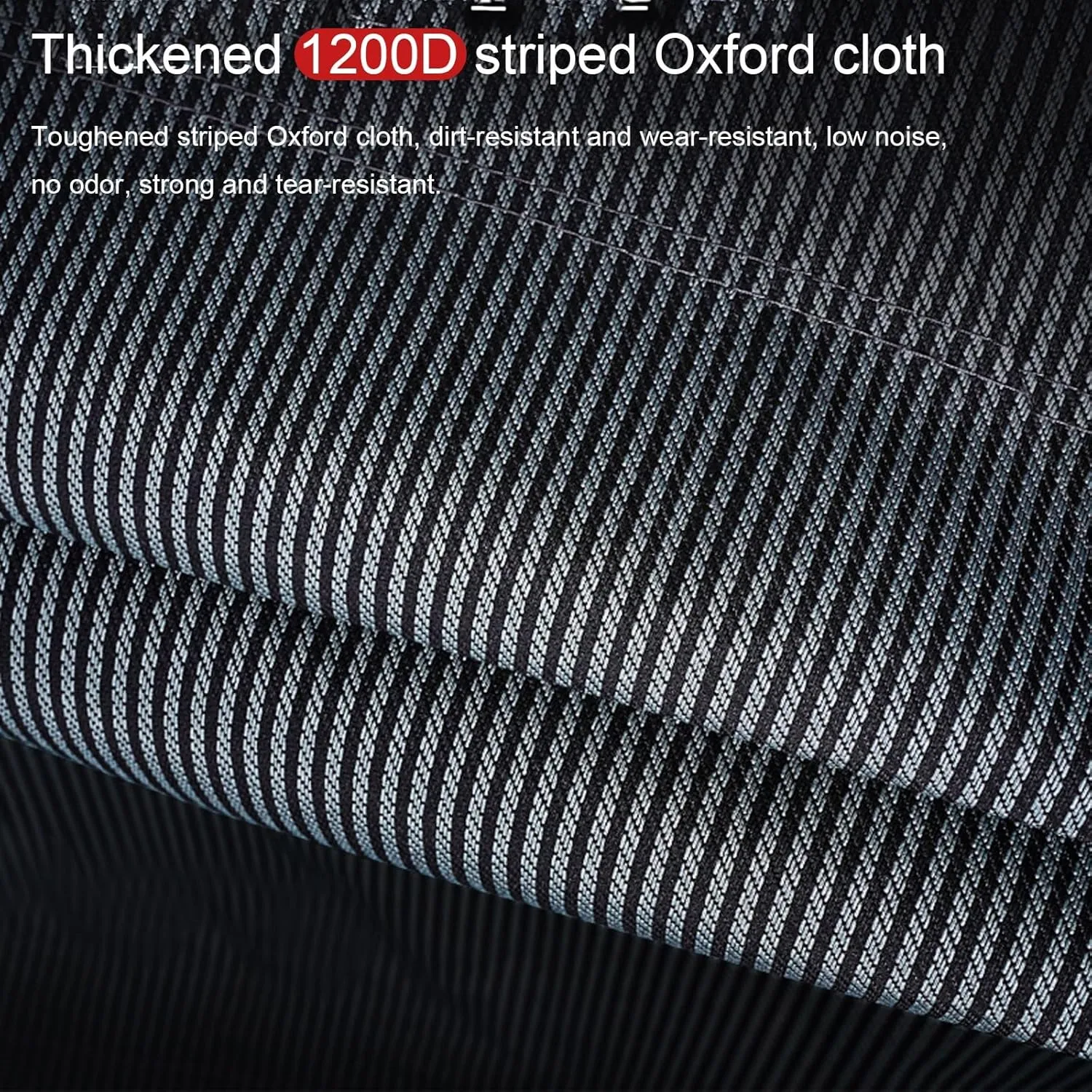 Cots for Camping with 4D Memory Pillow, Camping Cot Thickened 1200D Striped Oxford Cloth Travel Camp for Home Office Beach Garden Fishing(178X67X35cm/70X26X14in)