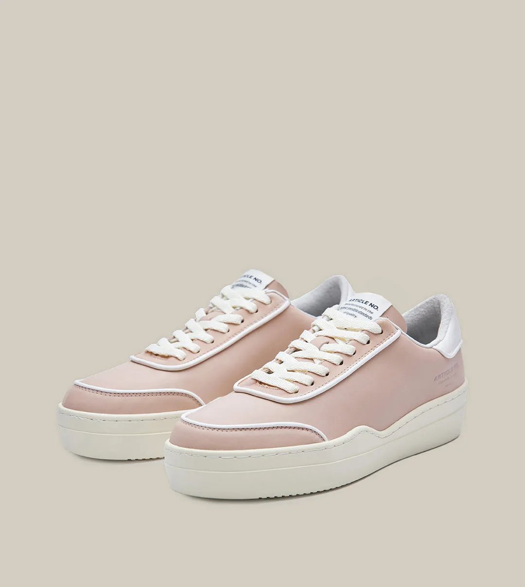 COURT SNEAKER LOW-TOP PINK SNEAKERS