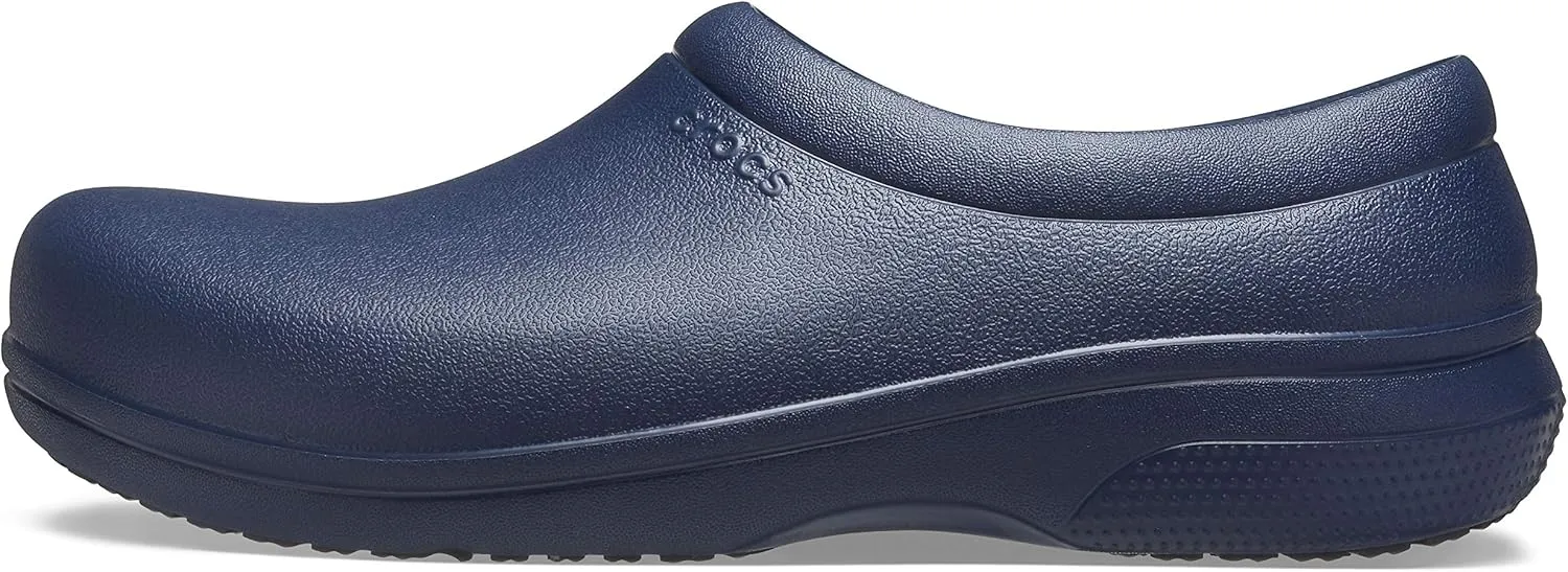 Crocs Unisex-Adult On The Clock Clogs, Slip Resistant Shoes