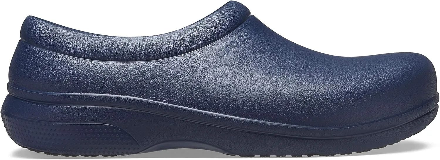 Crocs Unisex-Adult On The Clock Clogs, Slip Resistant Shoes