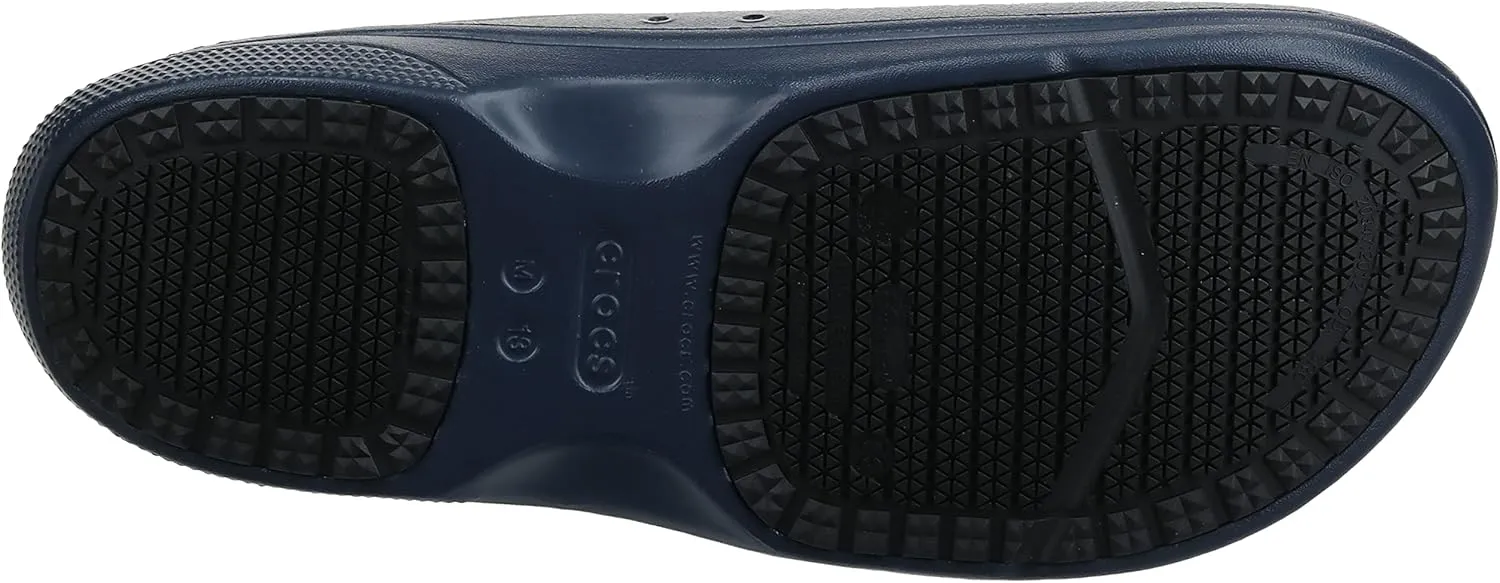 Crocs Unisex-Adult On The Clock Clogs, Slip Resistant Shoes