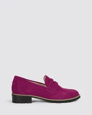 DANDY MAGENTA SUEDE
