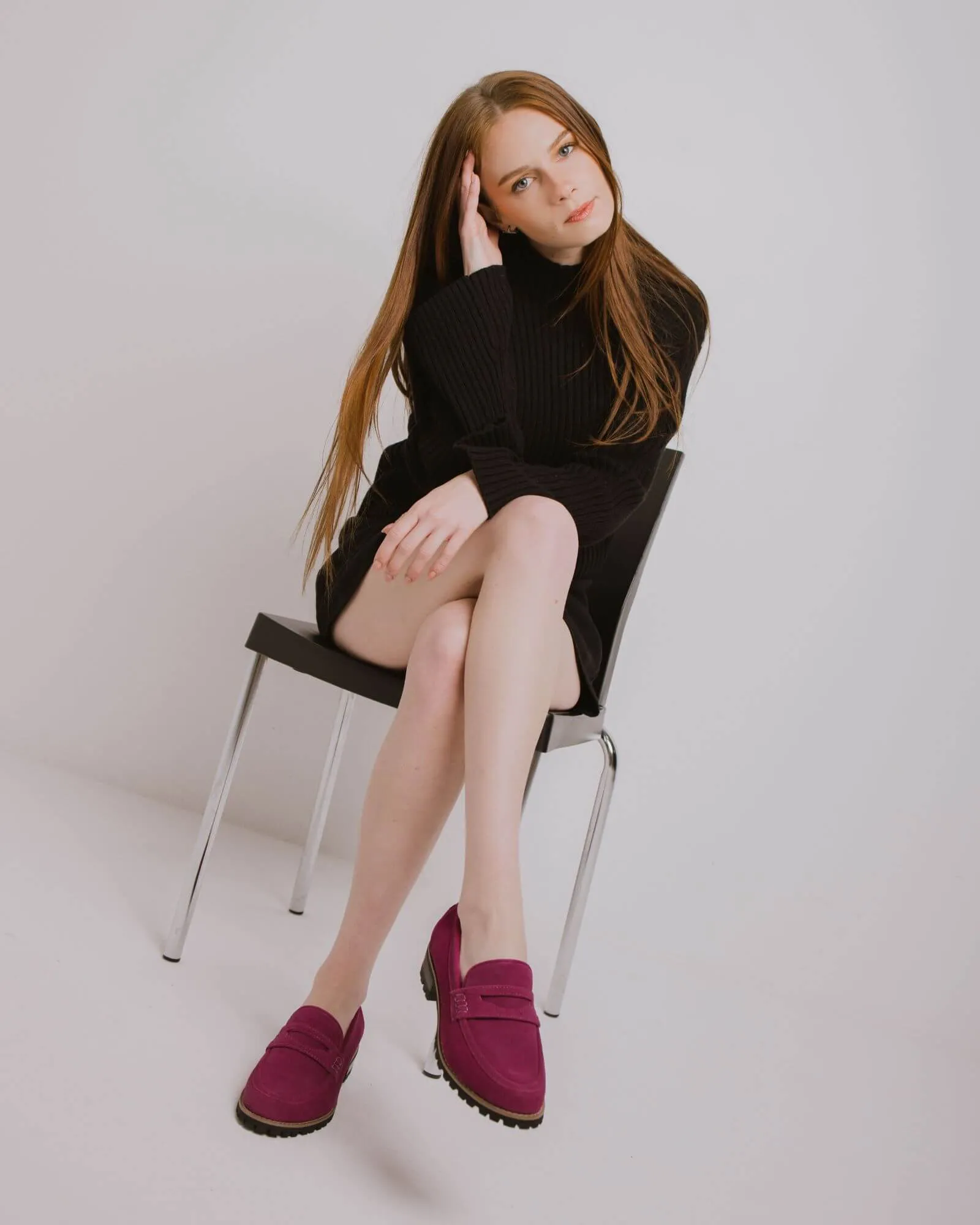 DANDY MAGENTA SUEDE