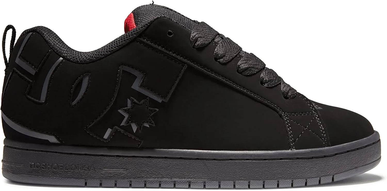DC Men's Court Graffik Casual Low Top Skate Shoe Sneaker