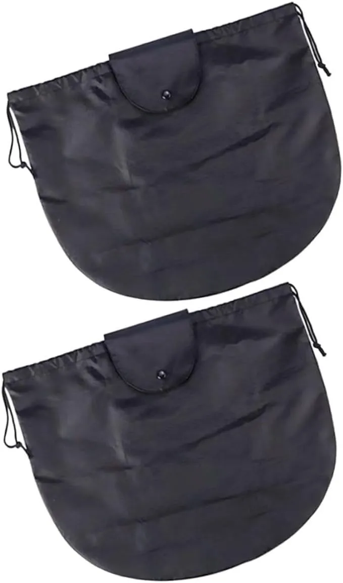 DECHOUS 2sets 2pcs Bags Drawstring Holder for Half Face Helmets Compact Storage Pouch for Skiing Biking Travel Durable Easy to Carry 2pcs*2
