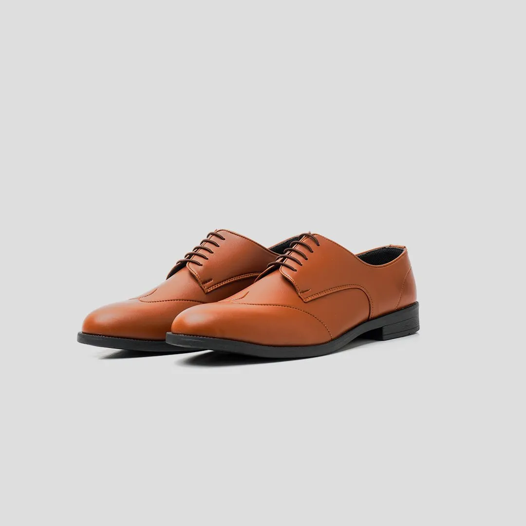 Derby Wingtip Cognac RL
