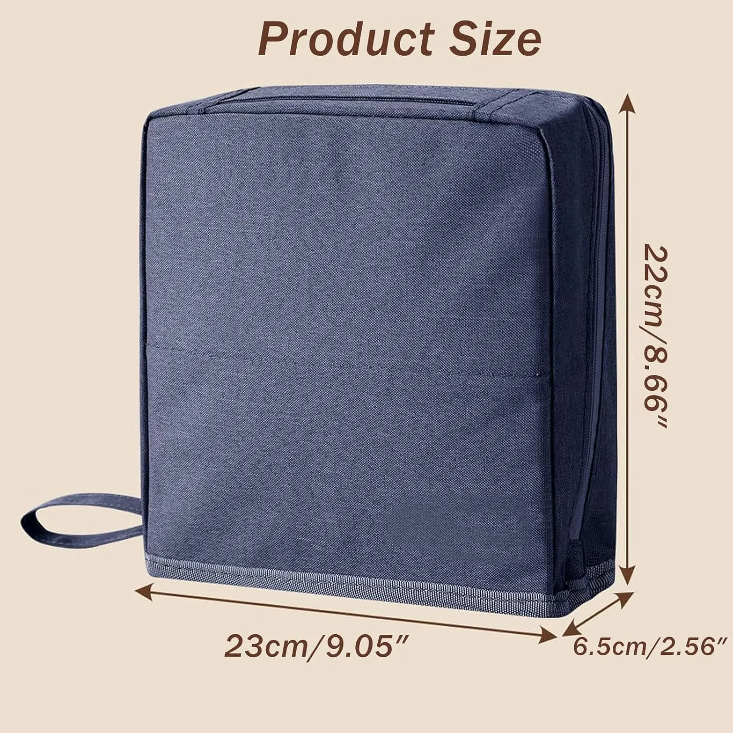 Doresty Makeup Bag,Standing Makeup Bag – Portable, Large Capacity,Waterproof,Multi-Purpose Large Capacity Oxford Cloth Standing Makeups Bags,for Daily,Travel (Black)