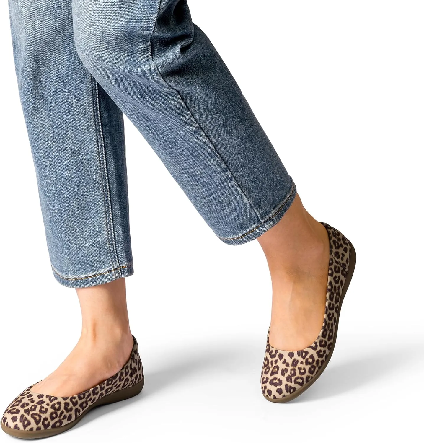 DREAM PAIRS Women’s Comfortable Ballet Dressy Work Flats, Round Toe Slip on Office Shoes