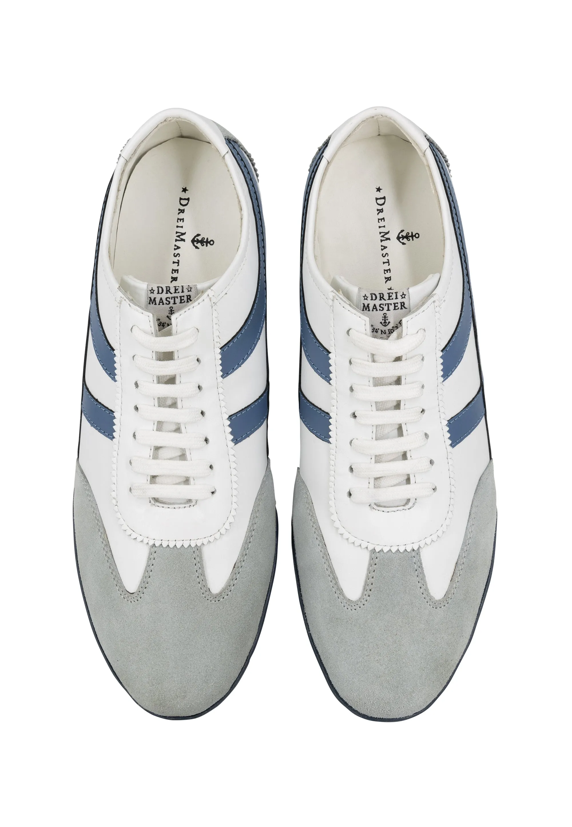 Dreimaster maritim Men's Leather Sneakers