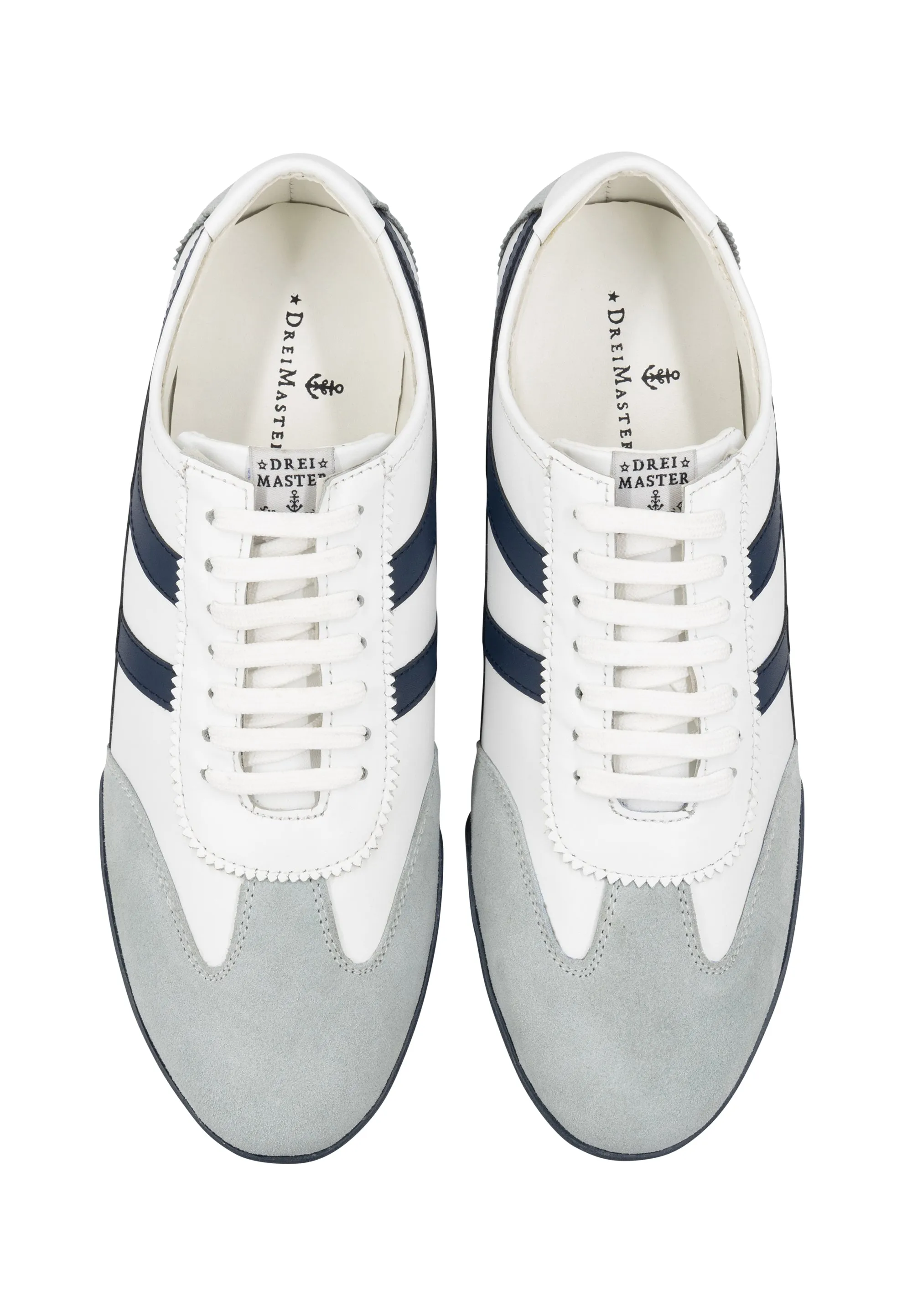 Dreimaster maritim Men's Leather Sneakers