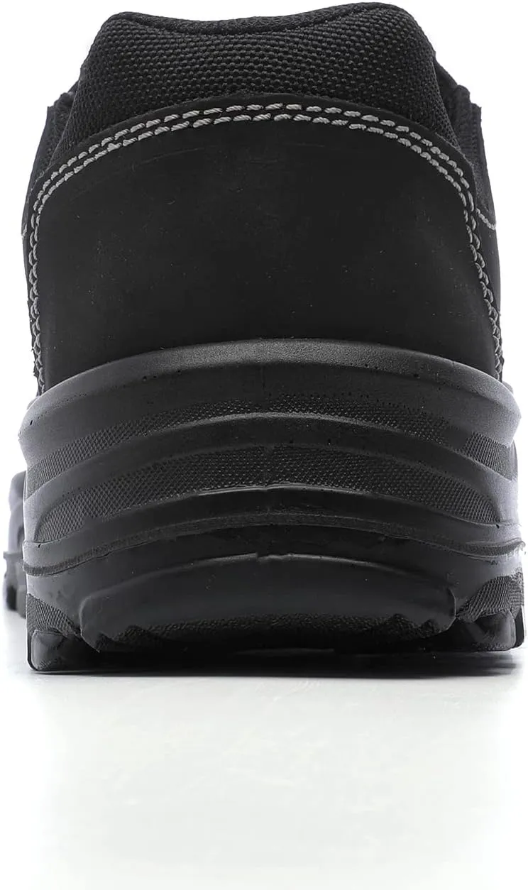DRKA Steel Toe Shoes for Men,Steel Toe Slip-On Shoe,Slip Resistant Comfortable Safety Work Shoes Industrial Construction Footwear