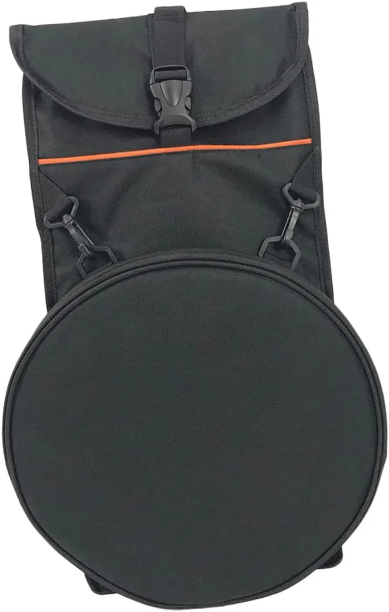 Dumb Drum Storage Backpack Durable Instrument Protection Bag with Handy Storage Pocket for Travel and Practice Reinforced Design for Long Lasting Use