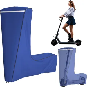 Electric Scooter Cover,1680D Heavy Duty Waterproof and Dustproof Oxford Cloth, UV Resistant & Anti-Scratch, Includes Storage Pouch,A Better Fitting Electric Scooter Cover (54x8x52)