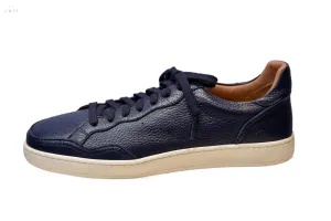 Elia Maurizi 1177 Sneaker aus Hirschleder Navy/White