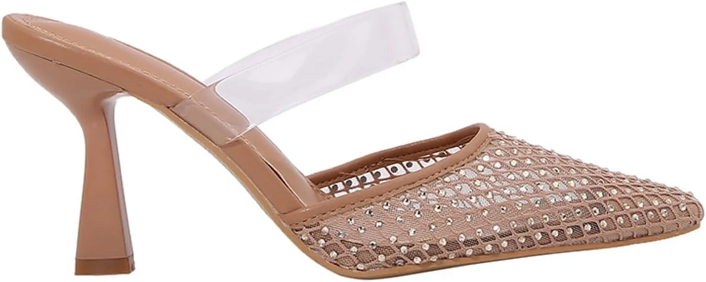 Embroidered Kitten Heels For Women Slingback Comfortable Floral Wedding Pumps
