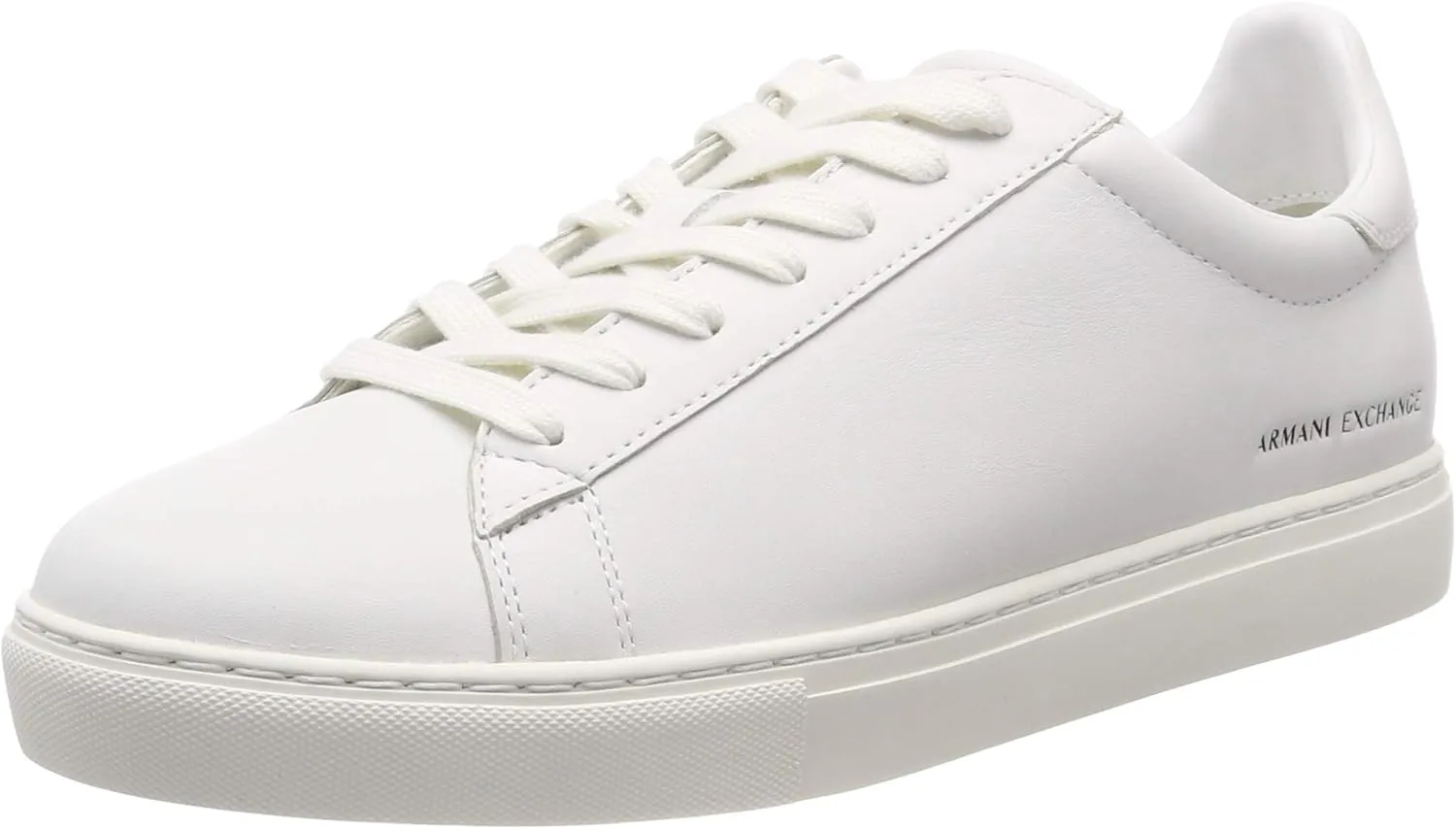 Emporio Armani Men's Low Rise Leather Lace Up Sneaker