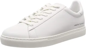 Emporio Armani Men's Low Rise Leather Lace Up Sneaker
