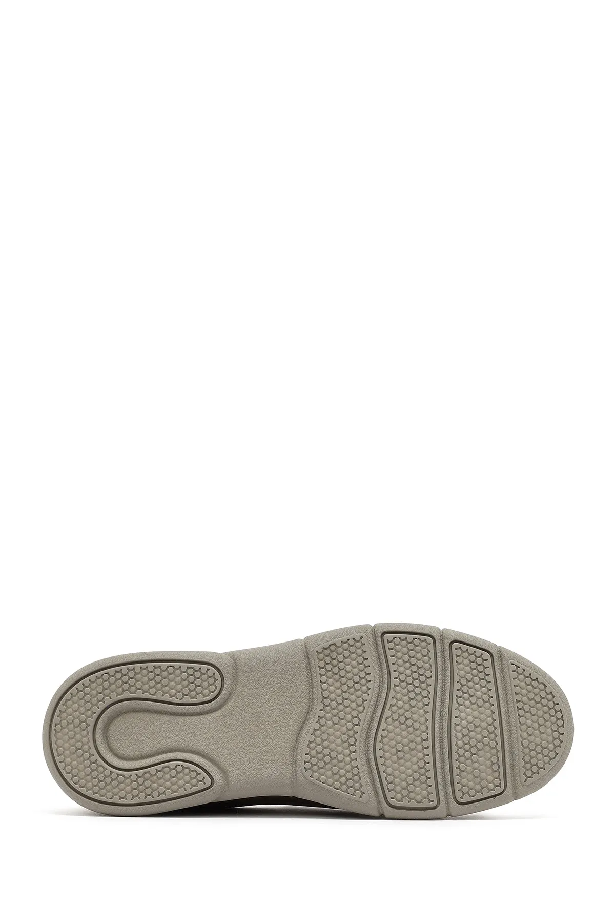 Erkek Bej Nubuk Deri Comfort Loafer