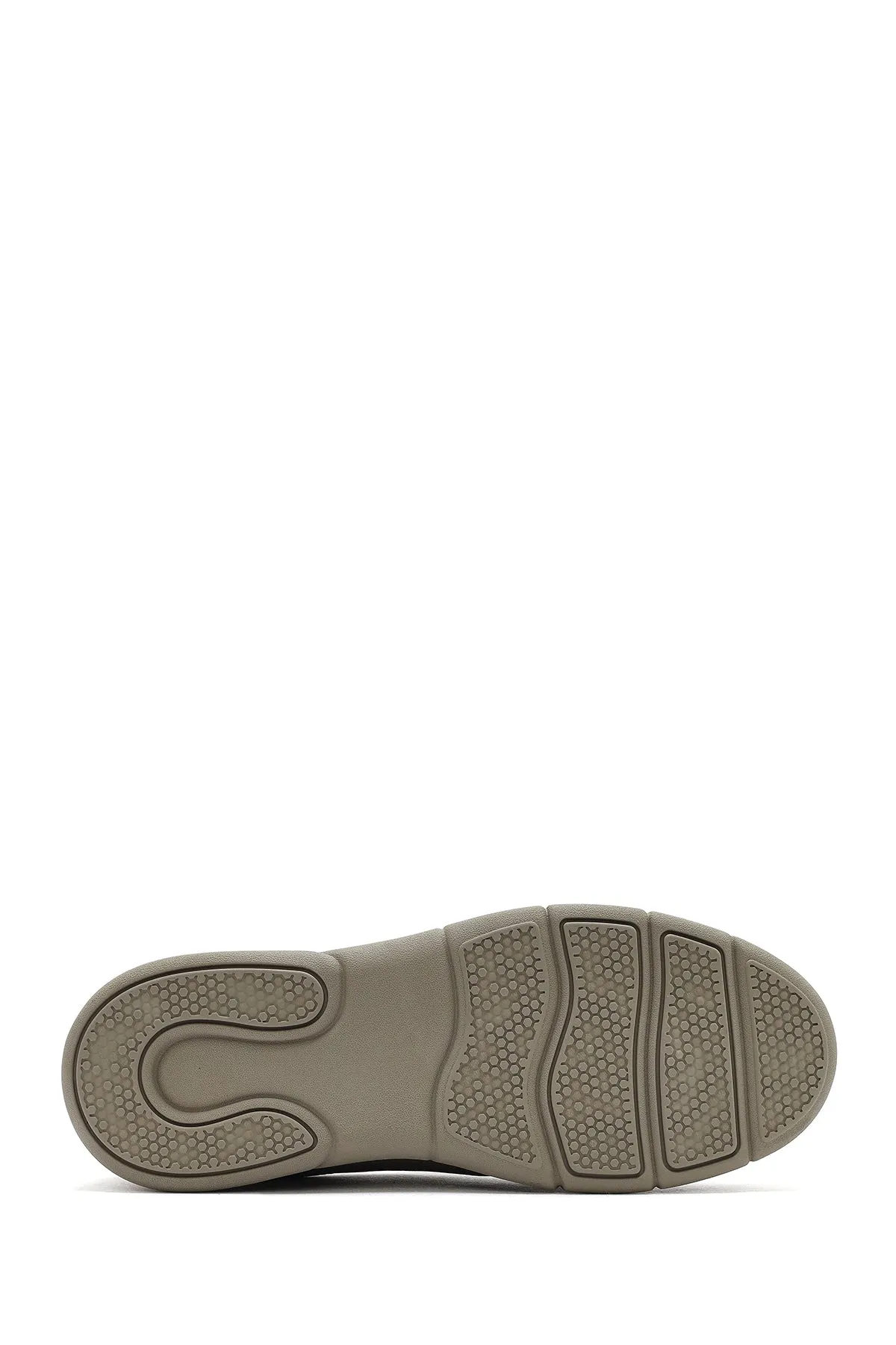 Erkek Gri Nubuk Deri Comfort Loafer