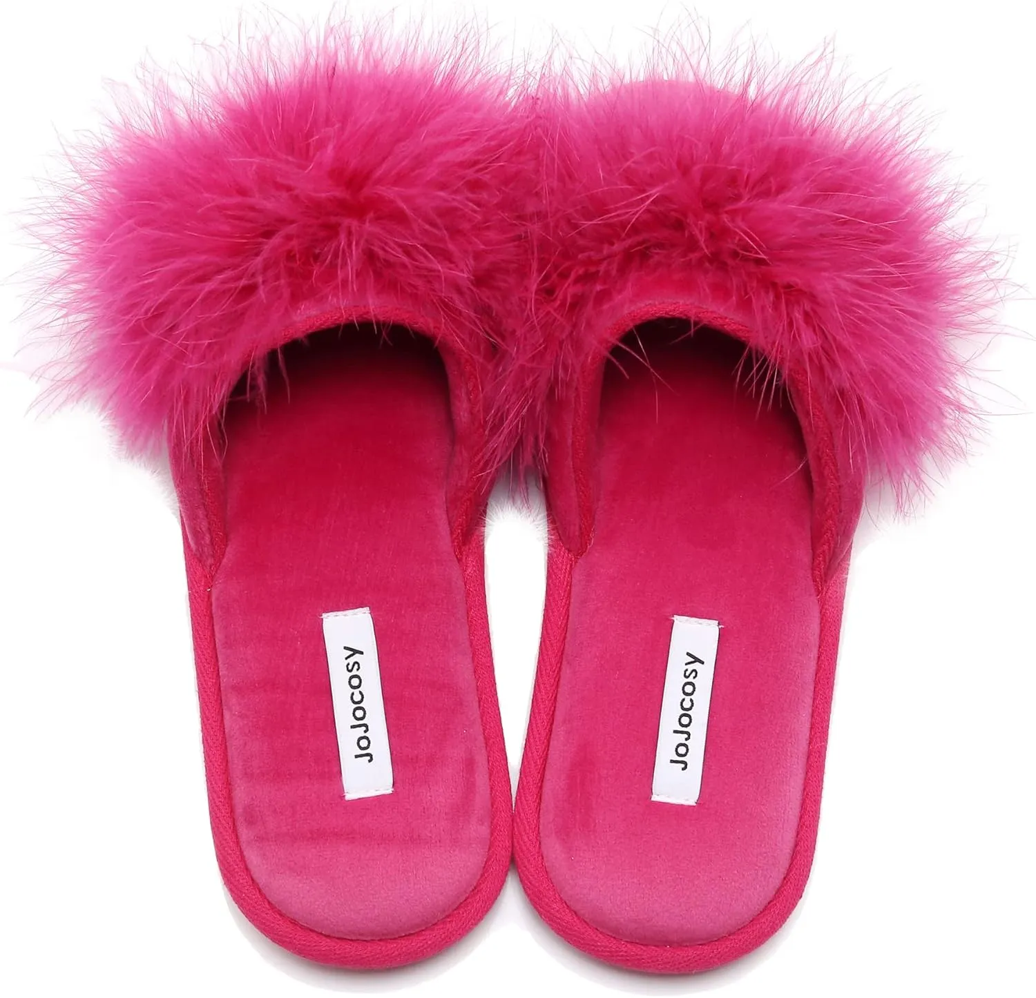 Extreme Plush Lady’s Sexy Slip-on Comfortable Slippers Women’s Fluffy Indoor Open-toe Scuff