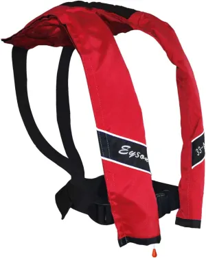 Eyson Inflatable Life Jacket Life Vest Basic Automatic/Manual (639 Red Auto)
