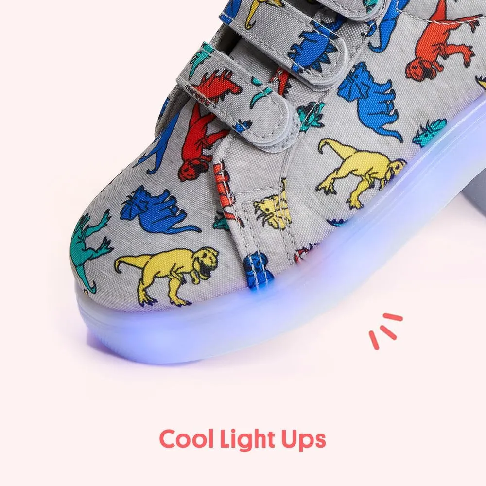 FabKids Kids Sneakers Boys Girls White Shoes Low Top Lace Up Footwear for Toddler Little Kid Big Kid